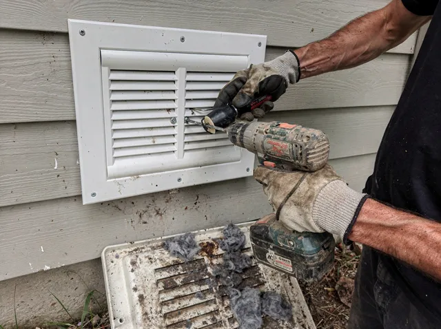 Dryer Vent Cover Replacement in Southborough