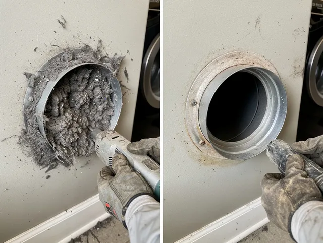 Professional clogged vent cleaning by Southborough Dryer Vent Cleaning in Southborough
