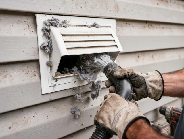 Professional dryer vent cleaning by Southborough Dryer Vent Cleaning in Southborough