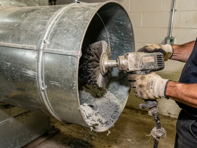 Industrial-grade dryer vent cleaning by Southborough Dryer Vent Cleaning in Southborough